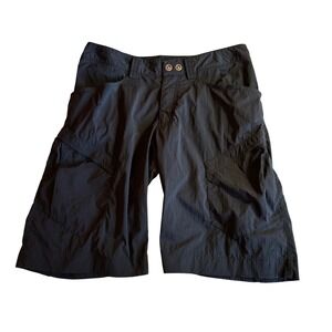 Men's Arc'teryx Rampart Hiking Outdoor Cargo Shorts 32"x12", Black
